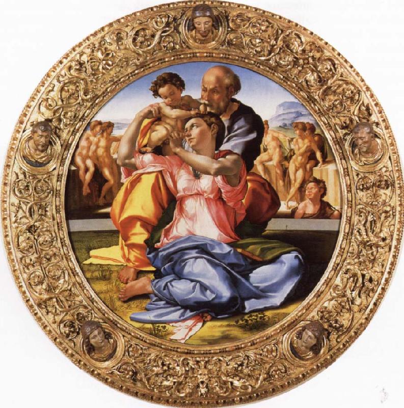 Michelangelo Buonarroti Holy Family